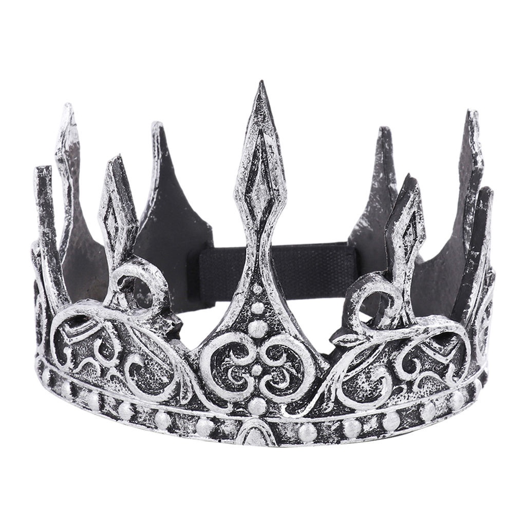 Vương miện đính đá phong cách hoàng gia cho nam