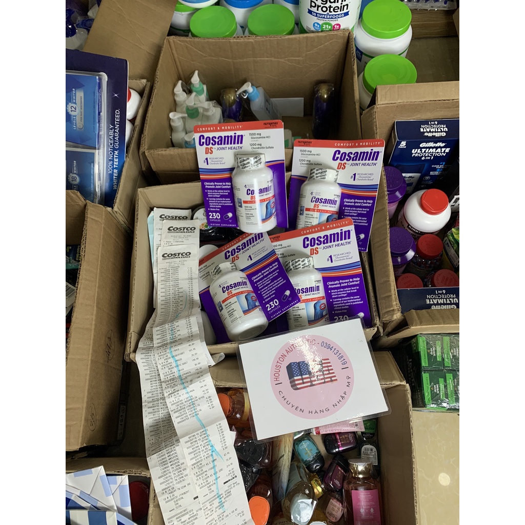 Viên Bổ Khớp Cosamine 230 Viên Cosamin DS Nutramax_Live mua hàng tại Mỹ