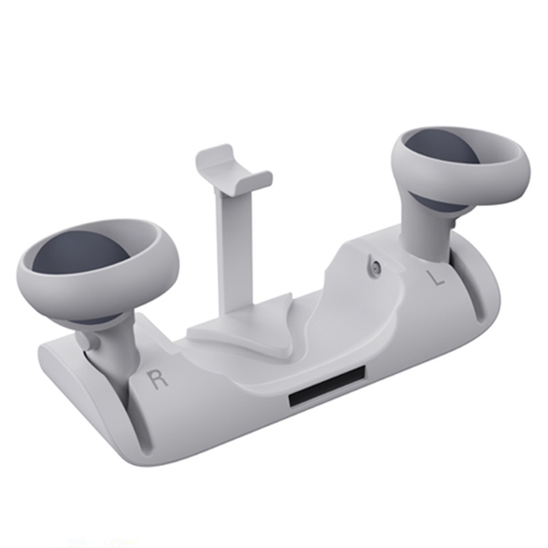 Bộ Đế Sạc Nam Châm Cho Kính Thực Tế Ảo Oculus Quest 2 VR Với Pin 1800mAh