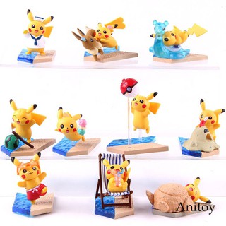 Set 10 Mô Hình Pikachu Dễ Thương