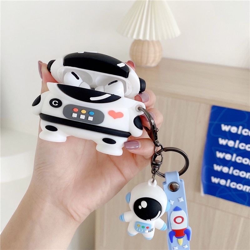 Case airpod 1/2/Pro/3 hình Phi Hành Gia Vũ Trụ