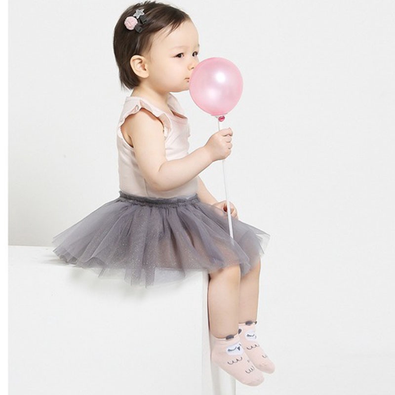 Vớ cotton chống trượt cho bé sơ sinh