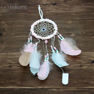 Dreamcatcher Đính Lông Vũ Trang Trí