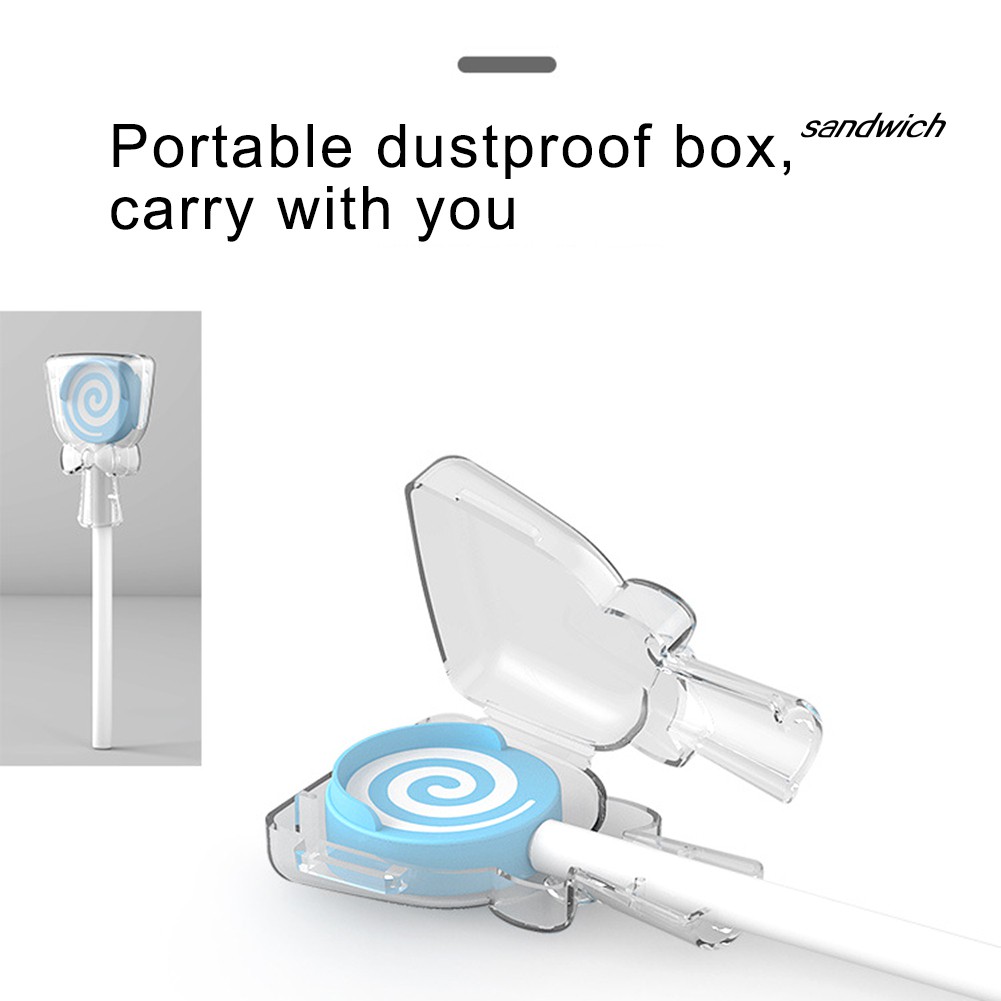 Dụng Cụ Cạo Làm Sạch Lưỡi Cho Bé Hình Kẹo Mút Dễ Thương