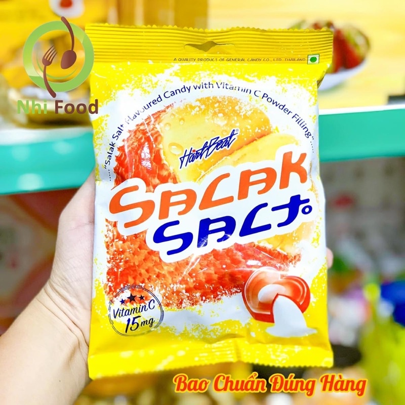 KẸO CHANH MUỐI + MÂY MUỐI + DƯA MUỐI THÁI LAN 120Gr