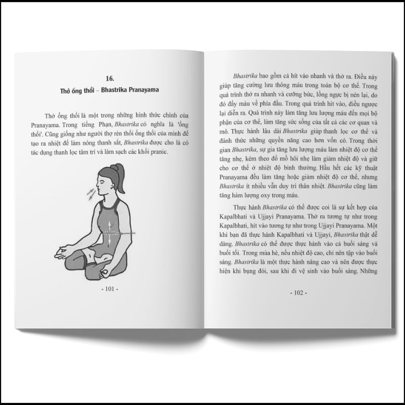 Sách yoga: Hơi thở trong yoga