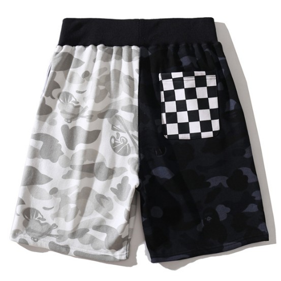 BAPE Quần Short Lưng Thun Họa Tiết Rằn Ri Mẫu Mới 2021 Dành Cho Cả Nam Và Nữ