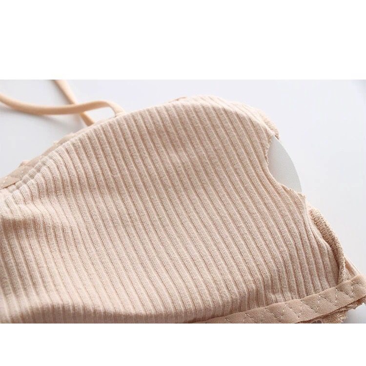 Áo Lót Nữ ❤️FREESHIP❤️ Áo bra đẹp gân tăm viên ren nâng ngực sexy điệu đà mẫu C022