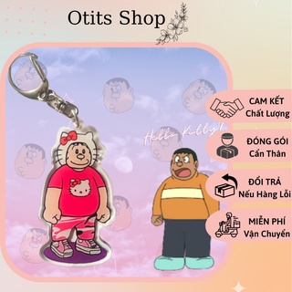 Móc khóa chaien hello kitty nữ tính đôi bạn thân, móc khóa chaien bánh bèo dễ thương treo balo