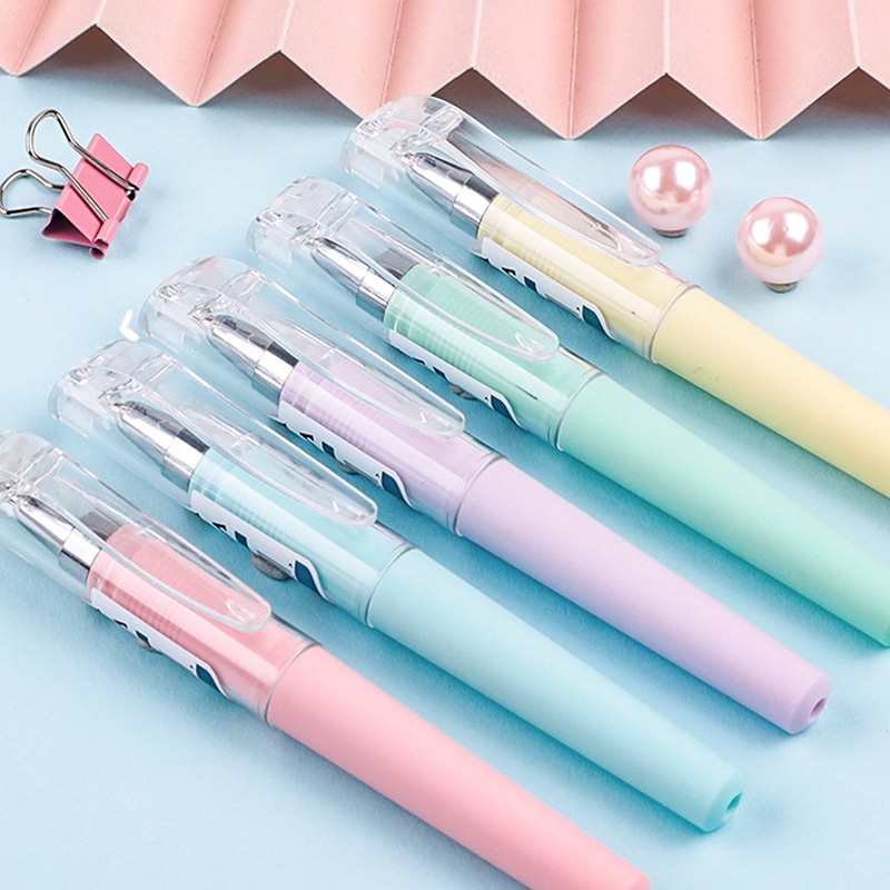 Bút Mực Đen Ngòi 0.5mm Màu Macaron Xinh Xắn