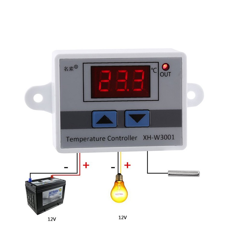 Bộ Điều Khiển Nhiệt Độ Đèn Led Kỹ Thuật Số Xdvn 12v