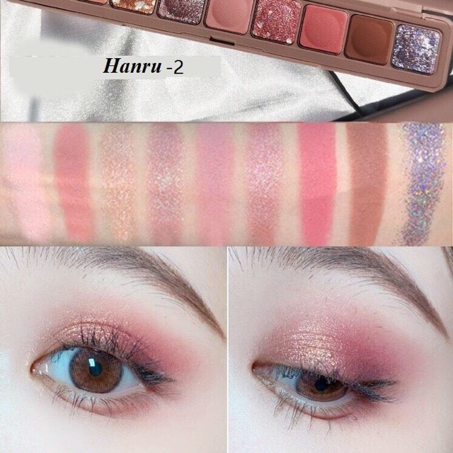 Bảng Mắt Novo Dẹp 9 Ô Soft Eye Shadow Smooth Texture