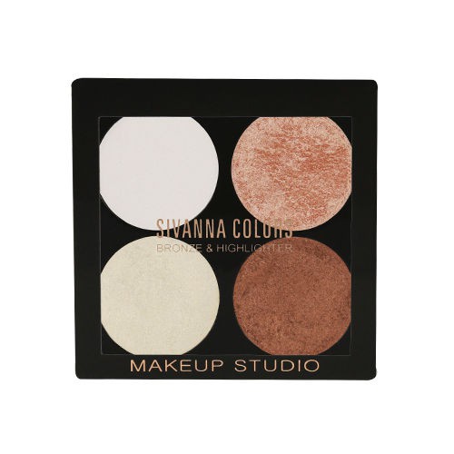 Phấn Tạo Khối Bắt Sáng Sivanna Colors Bronze & Highlighter | BigBuy360 - bigbuy360.vn