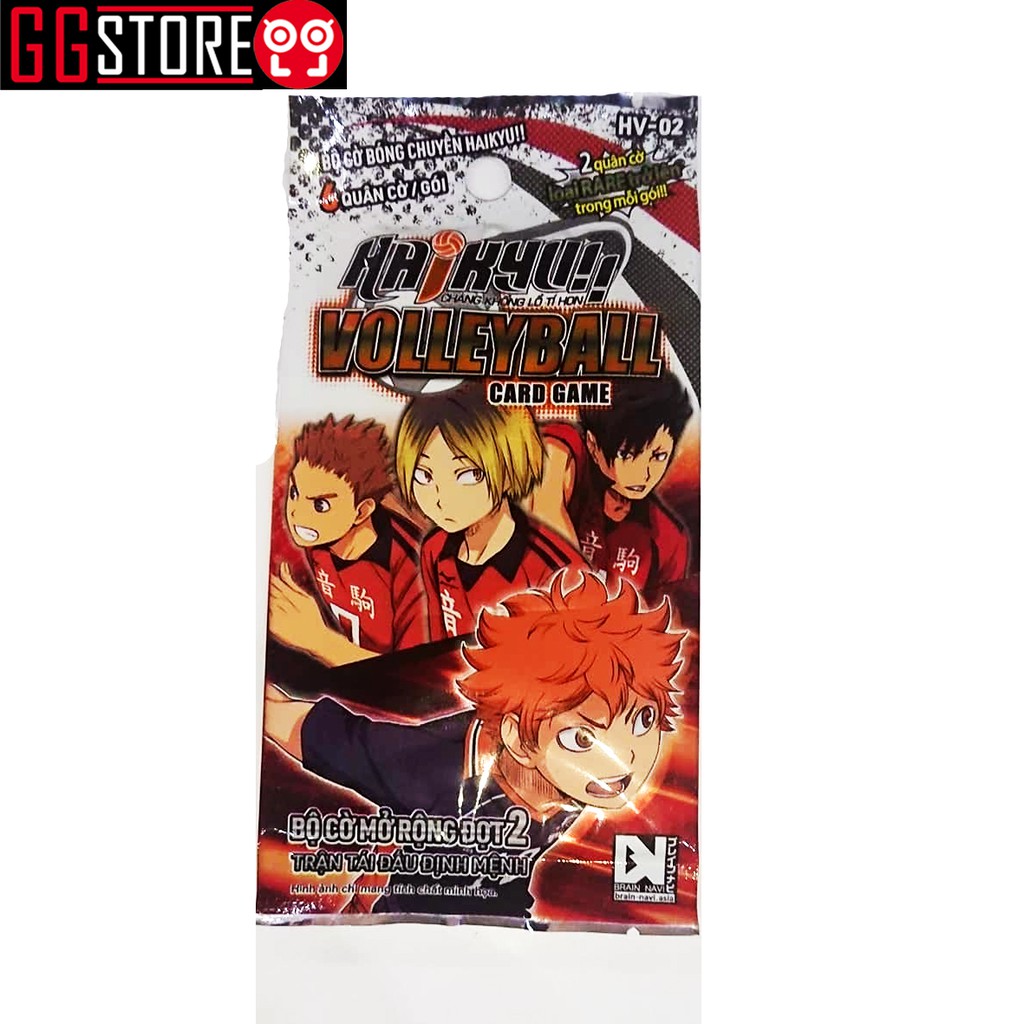 HV-02 HAIKYU VOLLEYBALL CARD GAME BOOSTER Pack 02 Tiếng Việt