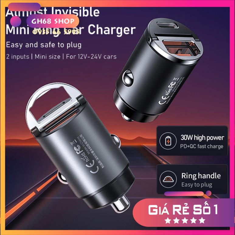 Cốc Sạc Nhanh Remax Rcc-110 30w Cho Xe Ô Tô