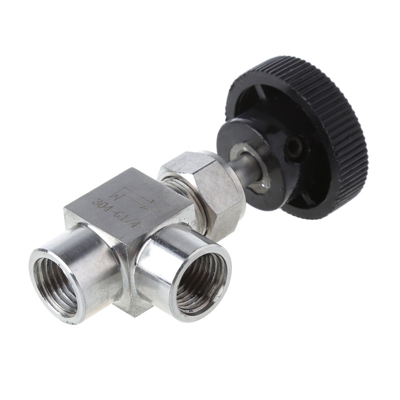 Dụng Cụ Điều Khiển Lưu Lượng 1 4 BSP Equal Bằng Thép Không Gỉ 304