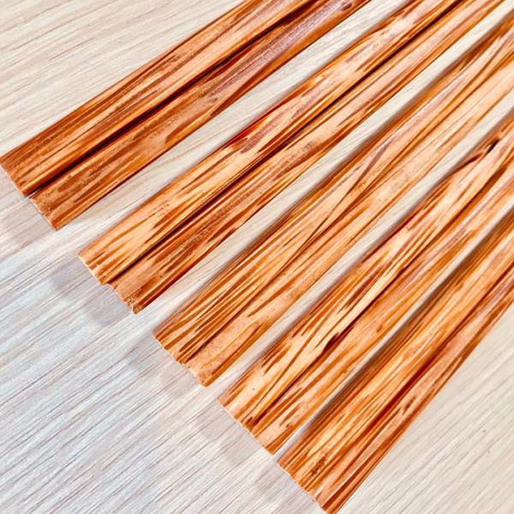 10 Đôi Đũa Gỗ Dừa Loại Nhẵn Đẹp - Gỗ Dừa Già không ngâm tẩm hoá chất,không chất độc hại