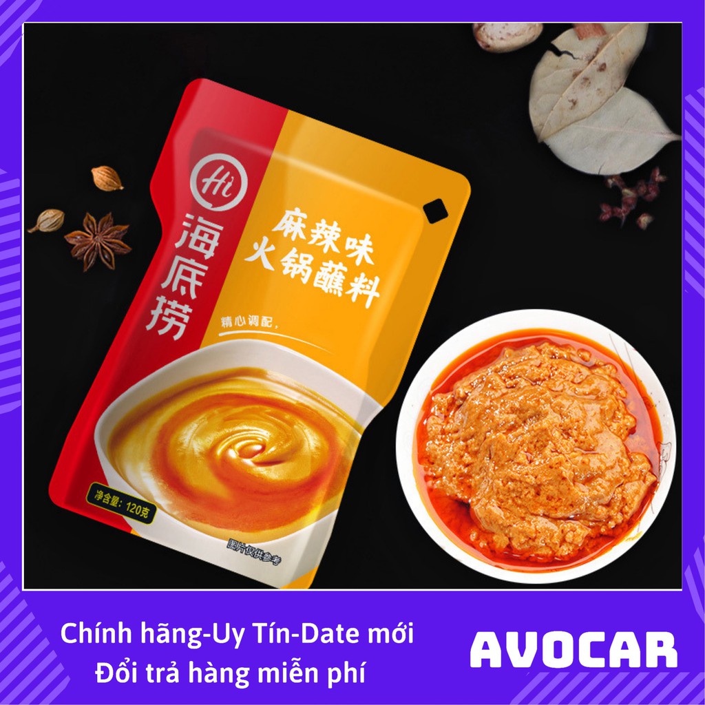 Combo *Cốt lẩu haidilao Tứ Xuyên Cay Nồng + Sốt Chấm tùy chọn | BigBuy360 - bigbuy360.vn