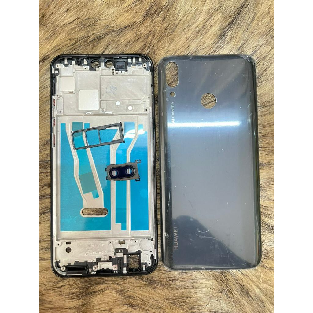 Vỏ bộ Huawei Y9 prime 2019 đầy đủ kính camera và khay sim