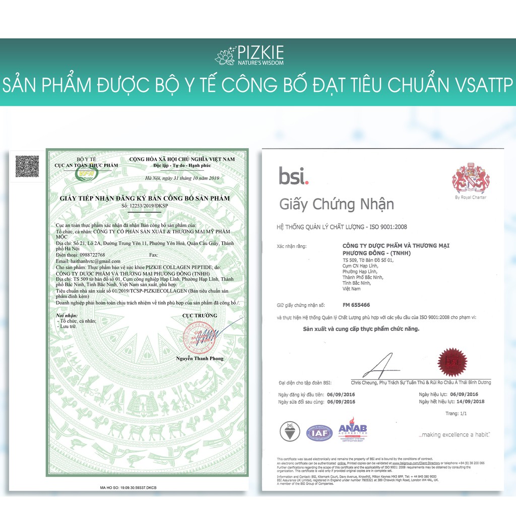 [MẪU MỚI] Collagen Cá Hồi Pizkie - Bí Quyết Trẻ Hóa Làn Da | BigBuy360 - bigbuy360.vn