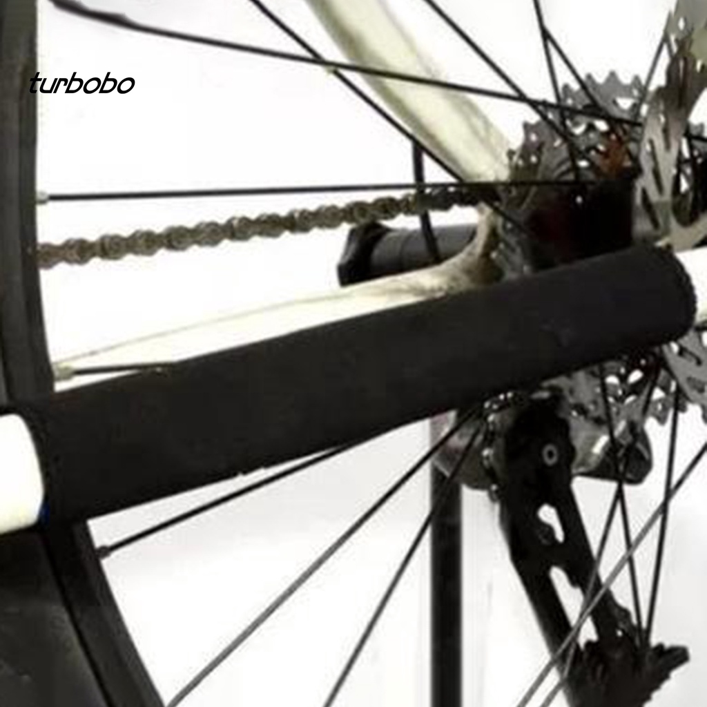 Set 2 Miếng Đệm Bảo Vệ Dây Xích Xe Đạp Bằng Vải Neoprene Chống Trầy Chống Bụi Có Thể Giặt Rửa