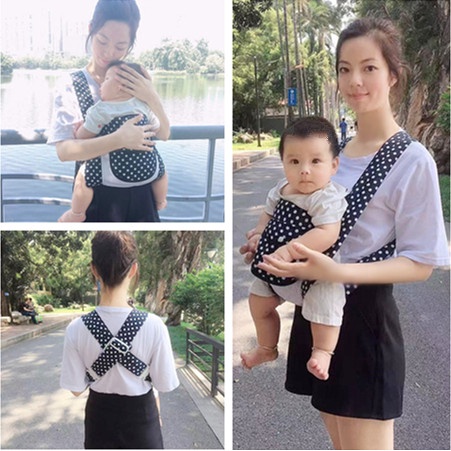 Đai Địu Em Bé Đeo Trước Và Sau Lưng Thiết Kế Đơn Giản Trọng Lượng Nhẹ