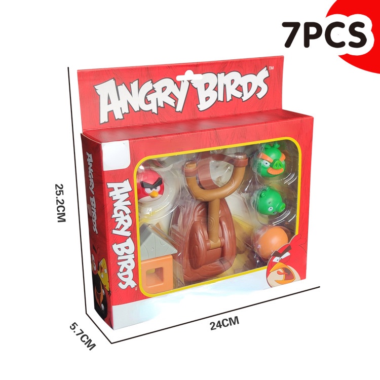Bộ Đồ Chơi Lắp Ráp Khối Hình Angry Birds Dành Cho Trẻ Em