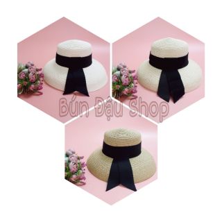 Mũ Cói / Nón Cói Lồng Đèn Vintage