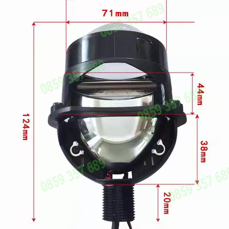 Bi led 2,5 inch siêu sáng