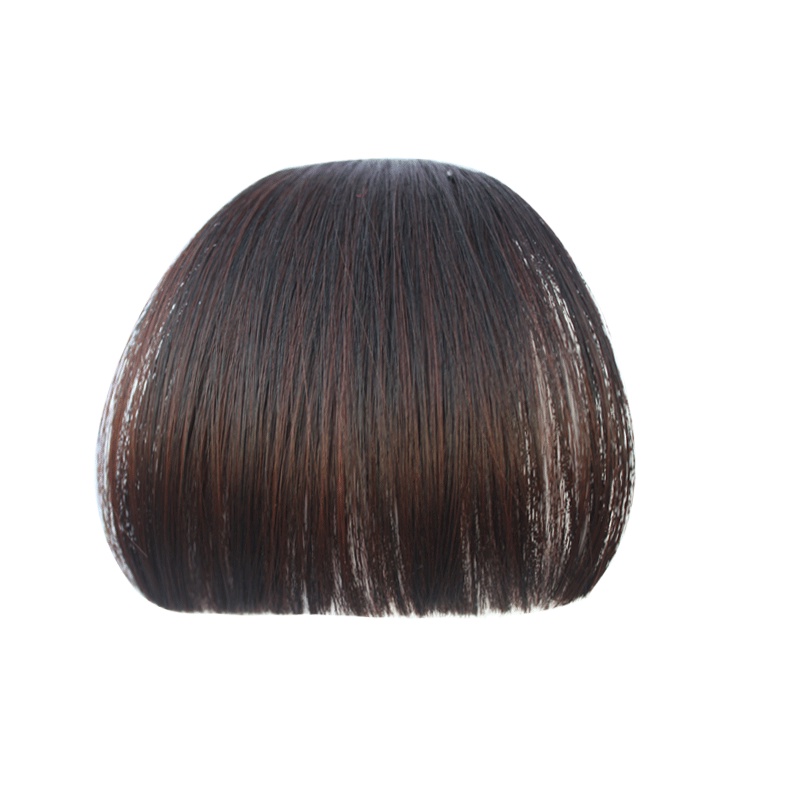 Bộ tóc giả ngắn mái ngang tự nhiên cho nữ