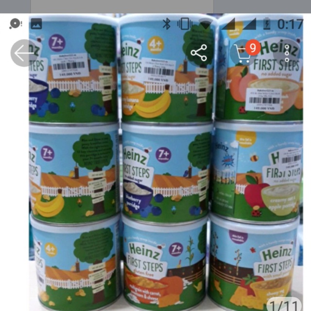 Compo bột ăn dặm