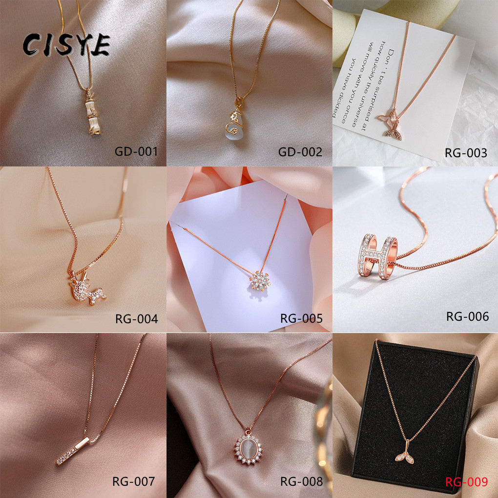 Vòng cổ Mạ Vàng Hồng Thời Trang