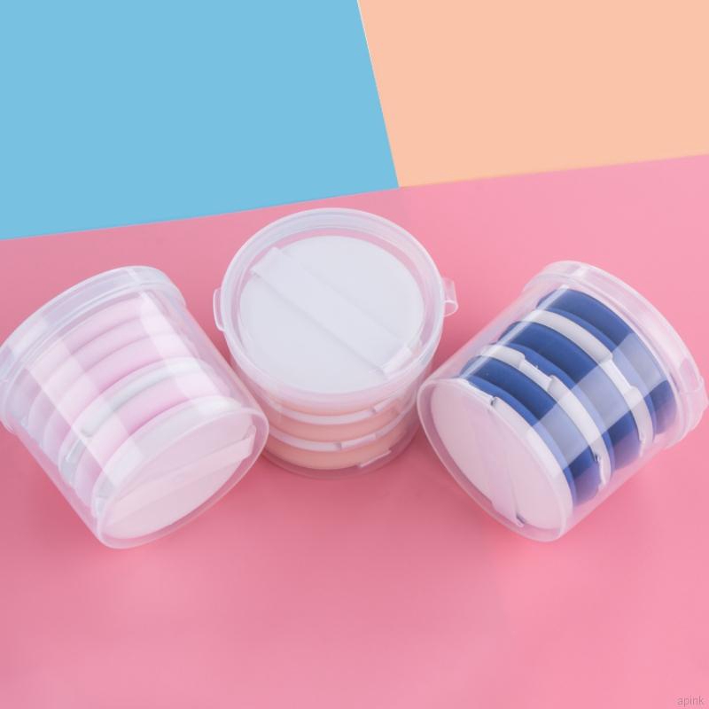 Set 6 bông mút đệm trang điểm 2 cách dùng tiện dụng