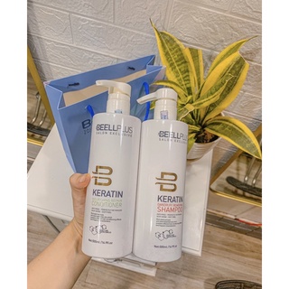 Cặp dầu gội Beell Plus phục hồi tóc giảm gãy rụng 500mlx2