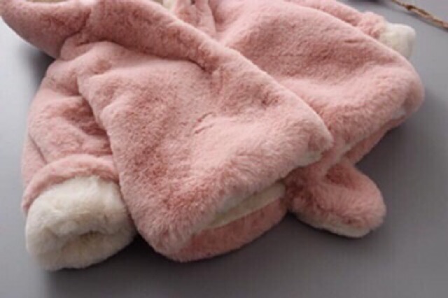 Áo lông chồn cho bé