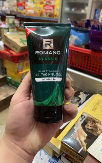 Gel vuốt tóc romano 150g siêu cứng