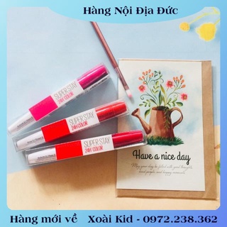 Son giữ màu 24h Maybelline super stay 24h của Đức
