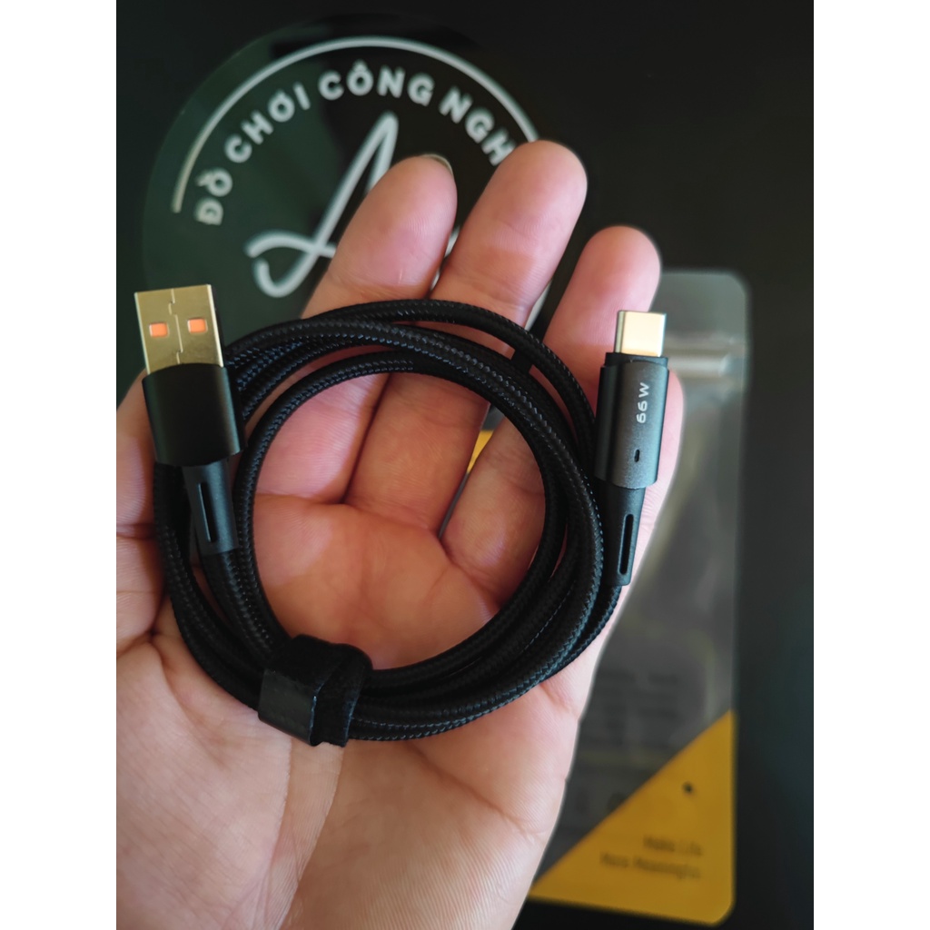 Dây Cáp Sạc Nhanh Essager 6A 66W