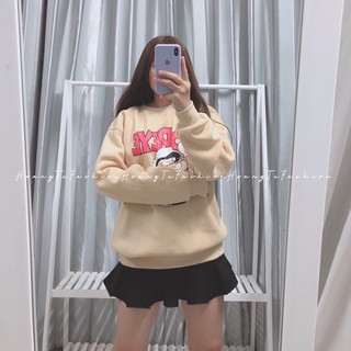 áo sweater nỉ bông M434[Kèm hình thật]