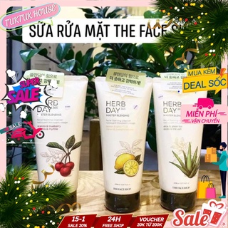 Sữa rửa mặt the face shop herb day 365 cleansing foam