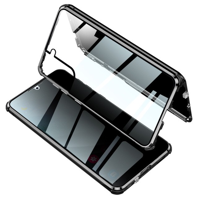 Ốp điện thoại hai mặt bảo vệ 360 độ từ tính dành cho Samsung Galaxy Note 20 20 Ultra S21 Plus S21 Ultra S20 FE