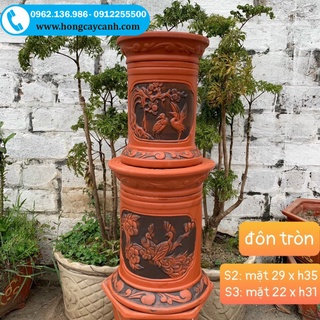 Đôn gốm đất nung tròn ii đôn gốm tròn ii đôn tròn