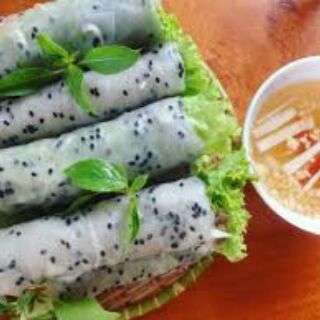 Bánh tráng mè đen
