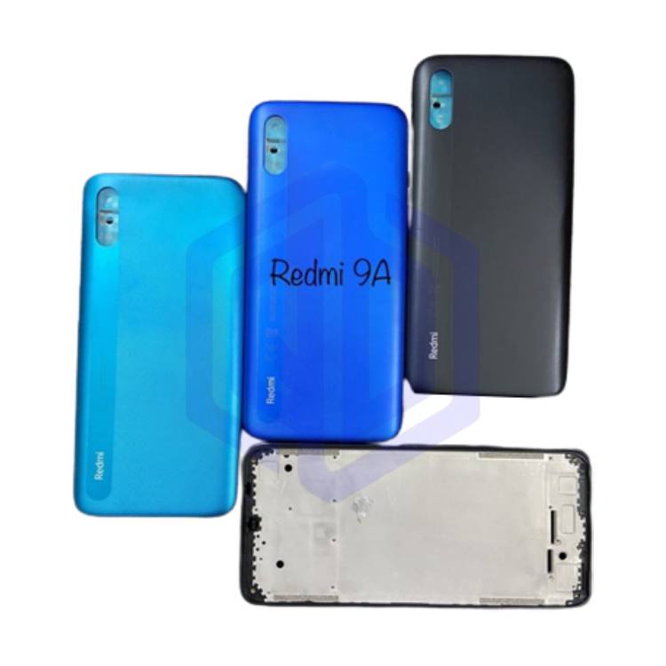 BỘ VỎ XIAOMI REDMI 9A + KHAY SIM ZIN