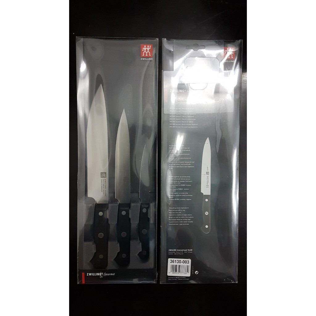 Bộ dao nhà bếp 3 chiếc ZWILLING Gourmet