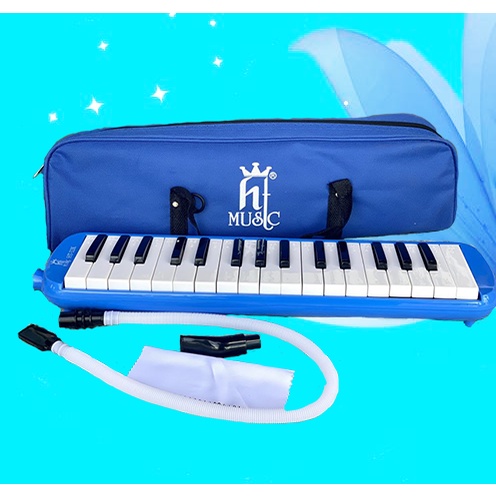 Kèn melodica-melodyon 32 và 37 phím Cho Trẻ Em và Người Lớn - Tặng Kèm túi đựng và dán nốt