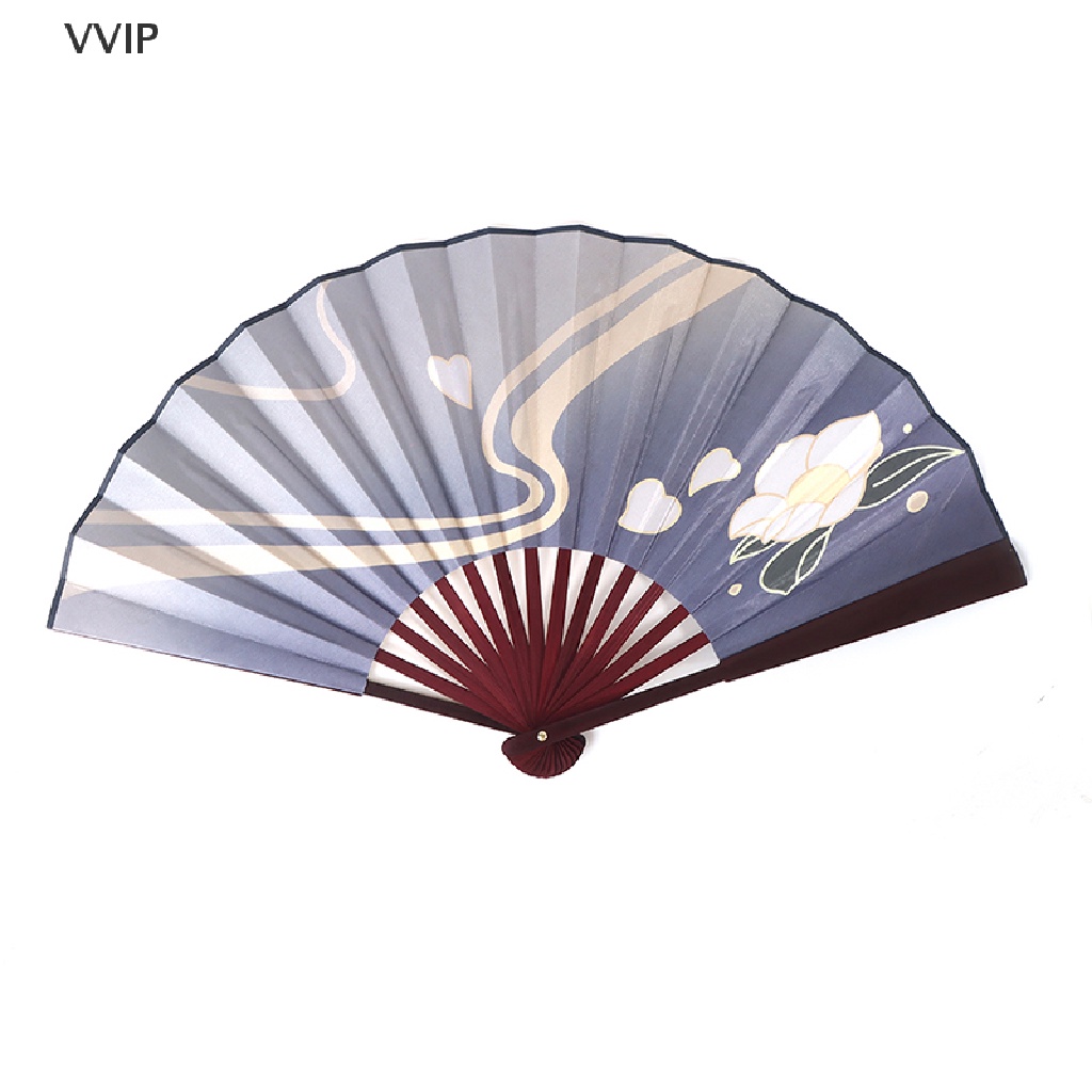 Vvn Quạt Xếp Hai Mặt Hóa Trang Genshin Va Chạm Kamisato Ayaka