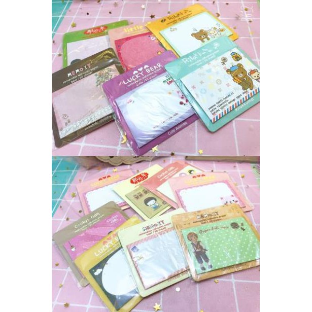 Giấy note sticky dễ thương 7,5x5cm H91