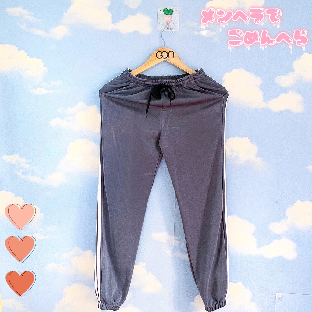 [COMBO TIẾT KIỆM] Quần Thể Thao Kẻ 2 Sọc, Dáng Jogger Co Dãn Tốt