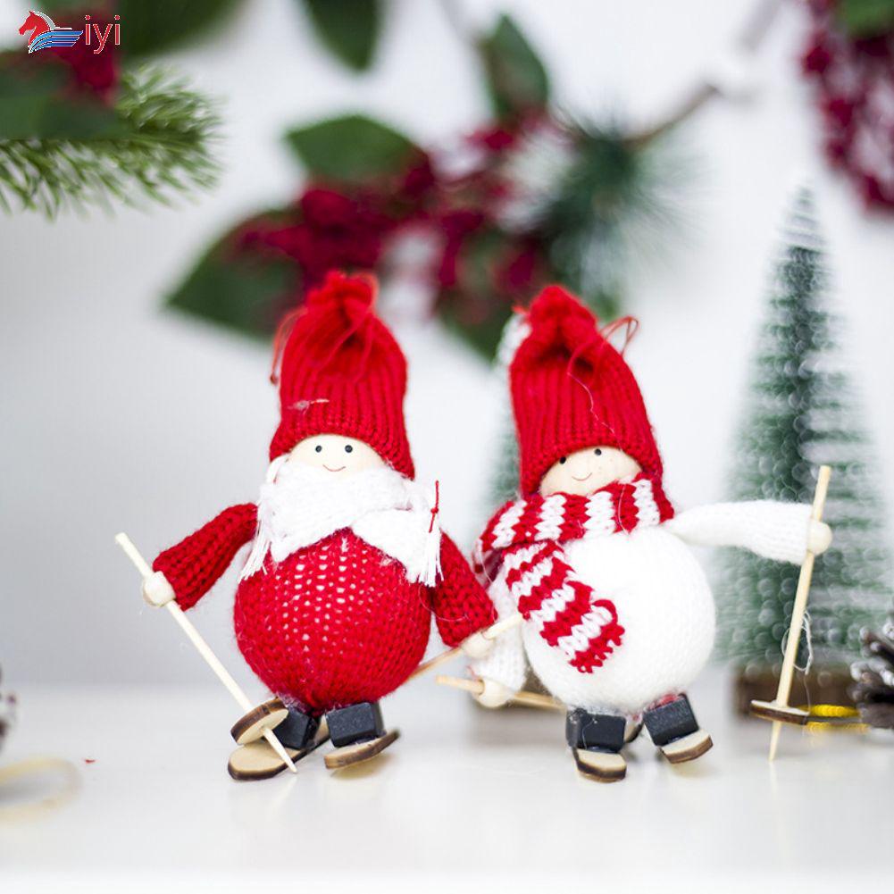 Búp bê nhồi bông hình ông già noel ngộ nghĩnh